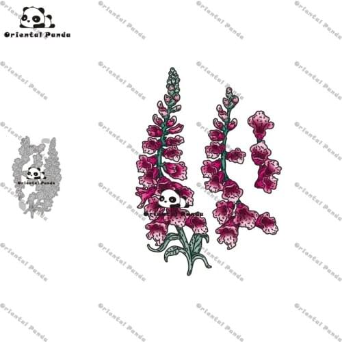 New Dies 2020 Foxglove Metal Cutting Dies diy Dies photo album cutting dies Scrapbooking Stencil Die Cuts Card Making tag dies