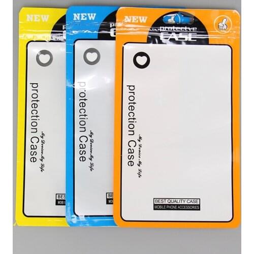 Plastic Retail Packaging Poly Bag Package Pouch for iPhone Samsung Mobile Phone Case Cover