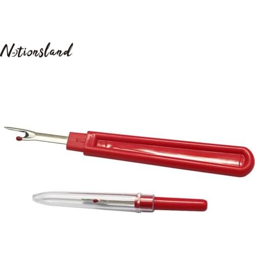 Plastic Handle Craft Thread Cutter Seam Ripper Stitch Unpicker + Free 1pc Small Seam Ripper Sewing Accessories Tools