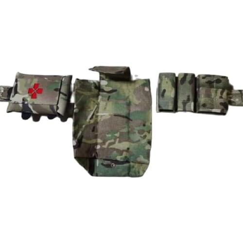 Field Army Shooting Tactical Belt + Medical Bag + Recycling Bag + Triple Magazine Bag