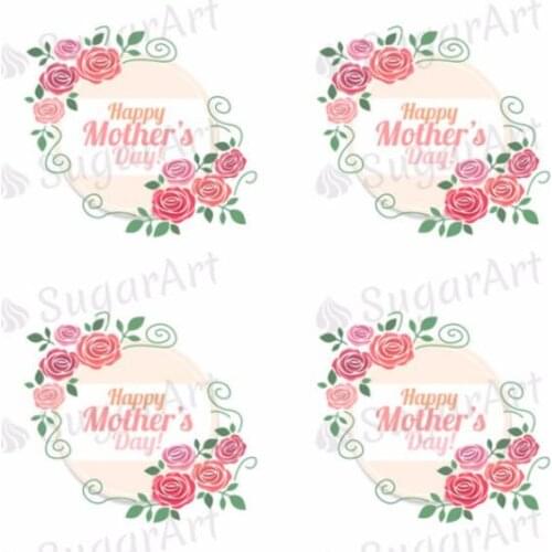 Sugar Stamp For Mothers Day Chocolate Transfer Sheet For Cake Decoration,DIY Gift For mom,Kitchen Baking Decorating Tools