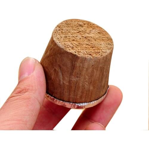 2pcs/lot Household Wooden Thermos Bottle Cork Plug Lid Insulation Pot Cap Stopper Kettle Parts Bar Wine Reusable Sealing Corks