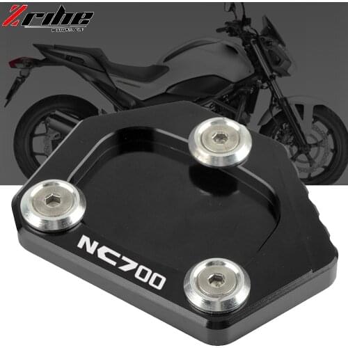 Motorcycle Kickstand Foot Side Stand Extension Pad Support Plate For HONDA NC700S/X NC750S/X NC700 NC700 NC700X 2012 2013 2014