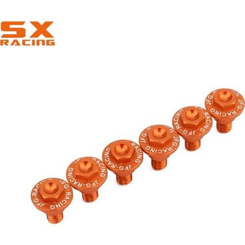 Fork Guard Bolt For KTM FREERIDE SX SXF XC XCF EXC TRI EXCF XCW XCFW 85 125 150 250 350 450 525 530 Motorcycle Screws 2020-2021