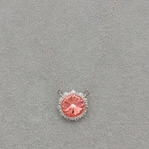 Trendy Jewelry 2021 Women Elegant Necklace made with Austrian Crystal for Girls Party Bijoux Fashion Korean Style Jewelery Gift