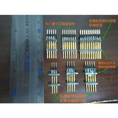 2.54mm burning probe AVR ARM DSP FPGA CPLD ISP ICP IAP JTAG programming