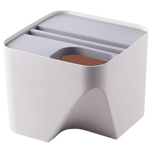Household Trash Can Stacked Sorting Garbage Bin Recycling Bin Kitchen Dry and Wet Separation Waste Bin Rubbish Bin for Bathroom