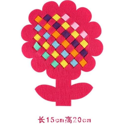 Childrens DIY weaving weaving teaching aids, childrens early education toys