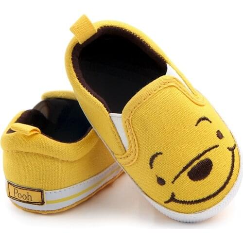 Cartoon Characters Canvas Soft Sole Baby Shoes Moccasins Newborn Girls Boys First Walkers Non-slip Toddlers Sneakers Crib shoes