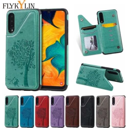 Flip Wallet Leather Cover For S8 S9 S10 S20 Plus S10E S20 Ultra Case Shell on for Samsung A50 A50S A30S Note 8 9 10 Plus Coque