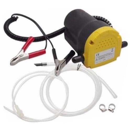 12V 60W Oil/crude Oil Fluid Sump Extractor Scavenge Exchange Transfer Pump Suction Transfer Pump + Tubes for Auto Car Boat Mot