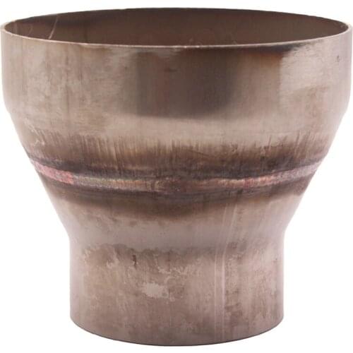 New Universal Stainless Steel Car Exhaust Piping Pipe Reducer 4.0" to 2.5" O.D