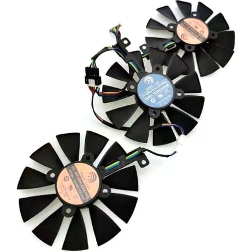 New 87mm PLD09210S12HH PLD09210S12M Cooling Fan For ASUS Strix GTX1060 OC 1070 1080 GTX 1080Ti RX 480 RTX2060 Graphics Card Fan