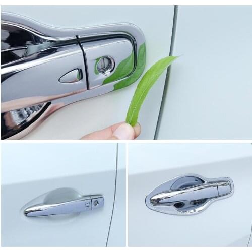 FIT FOR NISSAN QASHQAI J11 2014 2015 2016 2017 2018 CHROME DOOR HANDLE COVER BOWL CUP CAP TRIM INSERT BEZEL FRAME SMART KEY