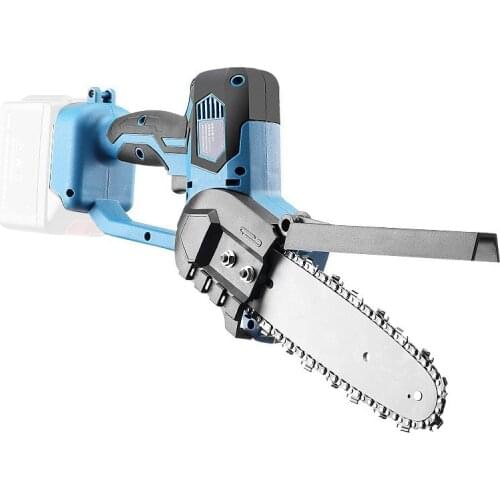 1200W Mini Handheld Electric Chainsaw 8" Rechargeable Wood Cutter Cordless Electric Saw Home Garden Branch Tool