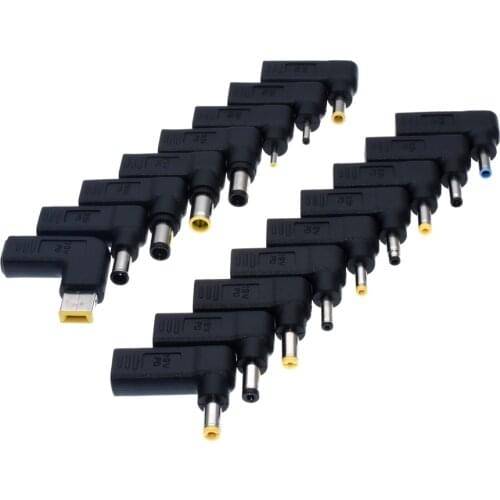 Adaptador de corriente Dc convertidor de enchufe USB tipo C hembra a 7,4x5,0mm 4,8x1,7mm 5,5 x conector Jack de salida CC portát