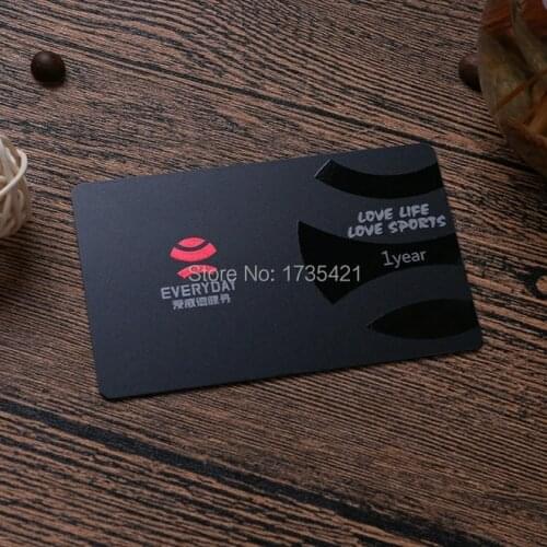 PVC membership magnetic stripe UV printer cards with logo for competitive price