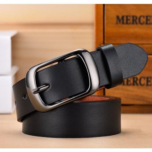 2021 Fashion Womens Strap Casual All-match Brief PU Leather Belts Woman Pure Color Top Quality Jeans Belt