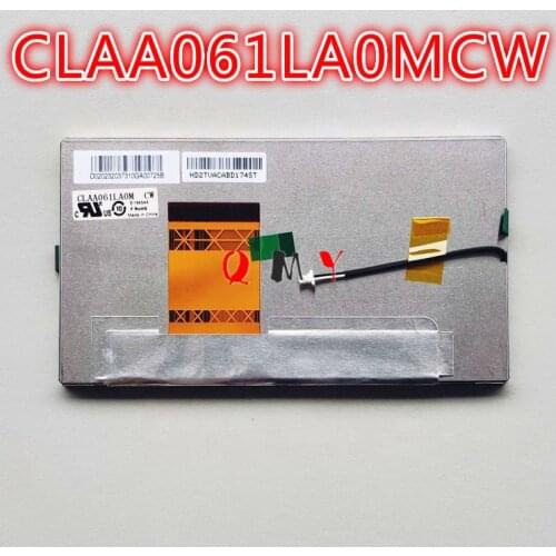 Glass CLAA061LA0MCW CLAA061LA0BCW Brand new original 6.1 inch automation CAR GPS DVD lcd touch screen