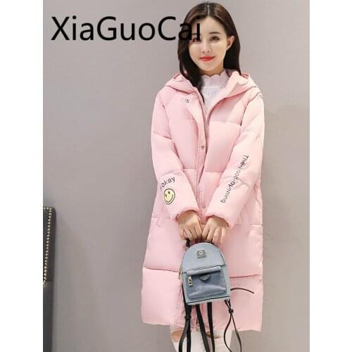 XiaGuoCai Women's Straight Down Jackets