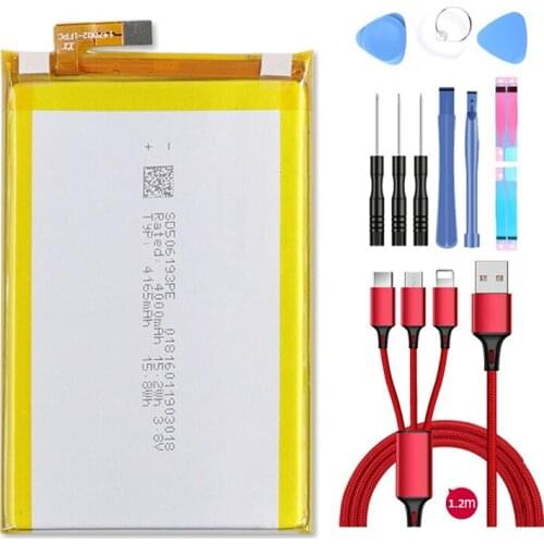 100% new 4165mAh For Elephone P8000 Battery Bateria Accumulato +USB cable+toolkit
