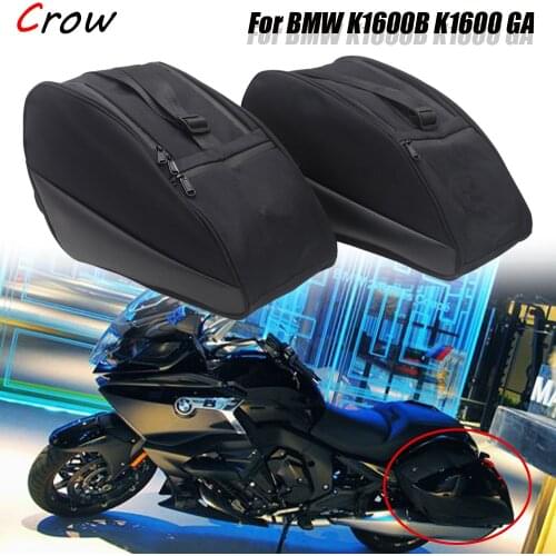 2 pairs of motorcycle side luggage bags saddle lining bags for BMW K1600B K1600GA K1600 Grand America