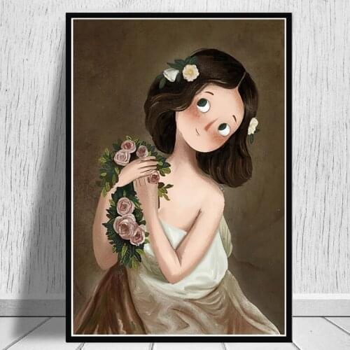 DIY Diamond Painting Funny Cartoon Famous Artwork Cross Stitch Full Square Round Drill Embroidery Home Wall Decor WG2645