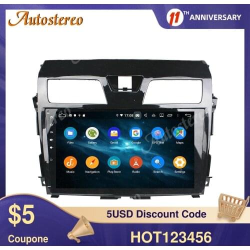 Wireless Carplay For Nissan Teana 2013+ Android 10.0 Car Radio GPS Navigation Unit Multimedia Player Auto Radio Recorder Stereo
