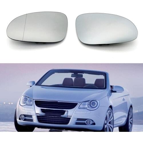 For VW EOS 2006 2007 2008 Car-Styling Car Door Side Mirror Glass Heated