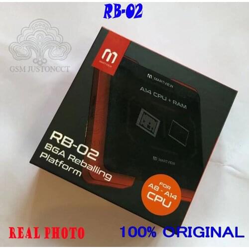 RB-02 7in1 CPU Reballing Stencil Full Set for iPhone A8 A9 A10 A11 A12 A13 A14