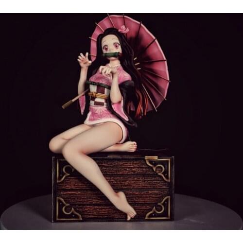 Demon Blade Crossroad Studios Ghost Destruction Midouzi Limited Statue Handmade Size: Height 28cm Depth 18cm Length 15cm