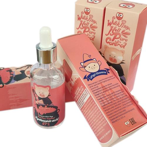 50ml Korean Cosmetic Witch Piggy Hell Pore Control Hyaluronic Acid 97% Face Serum Crean Skin Care Facial Essence
