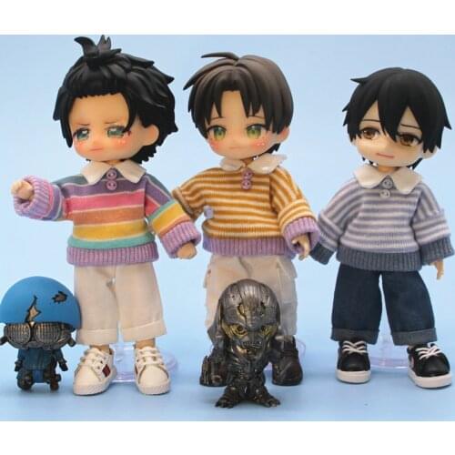 HOUZIWA 1/12 BJD Doll Shirt Clothes For OB11 Doll