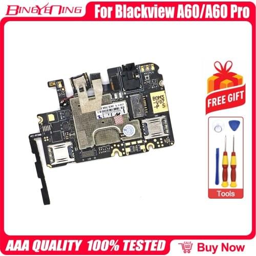 Mainboard For Blackview A60 A60 Pro Smartphone USB Charging Dock Flex Cable Motherboard With Power Volume Cable Repair Replaceme