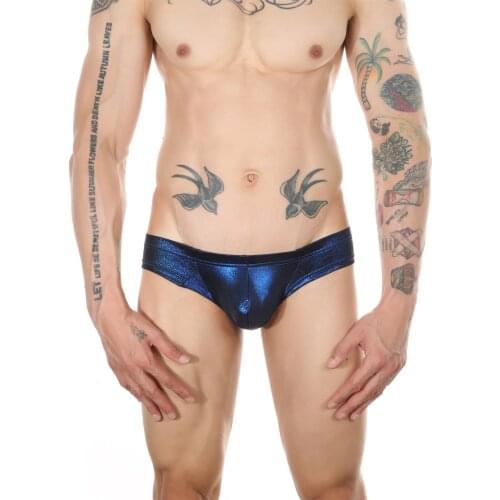 Men Small Boxer Underwear Breathable Shorts Boxer Gay Underwear Metal Style Cueca Men Panties Homme Boxershorts