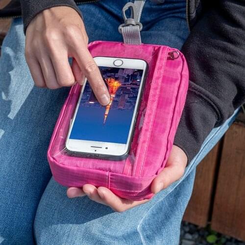 Nylon daily little bags women small storage bag for key card phone coin purse practical travel accessories 2pcs/lot Change Purse