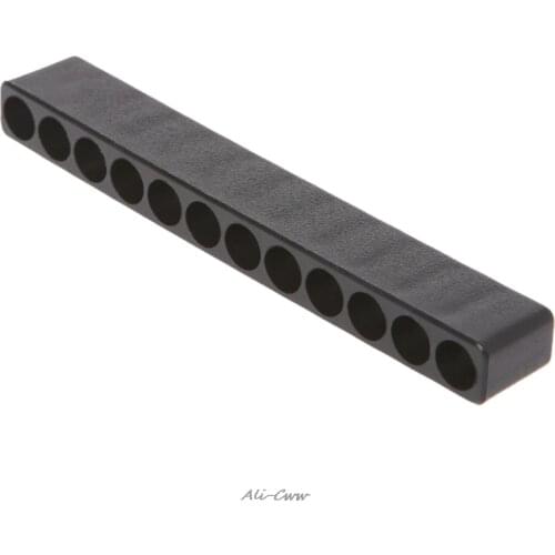 Screwdriver Hole 10/12 Holes Hex Shank Bit Holder Plastic Head Storage Case Tool