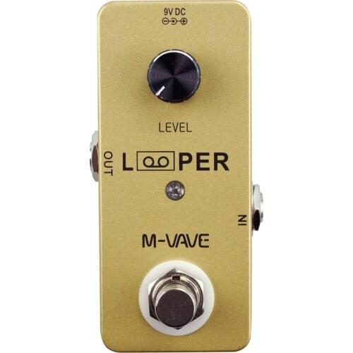 Cuvave MINI Looper Effect Pedal Recording Time Max 5 minutes Noise Killer Unlimited Overdubs Looper Guitar Pedal