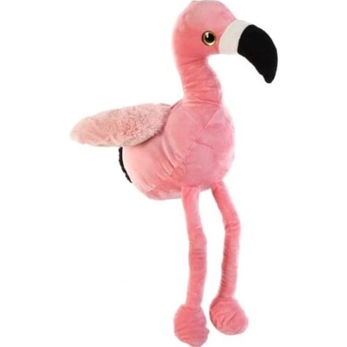 Flamingo teddy bear stuffed toys plush toy Key chain dolls cloth dolls wedding celebration Street vendors 28 cm high
