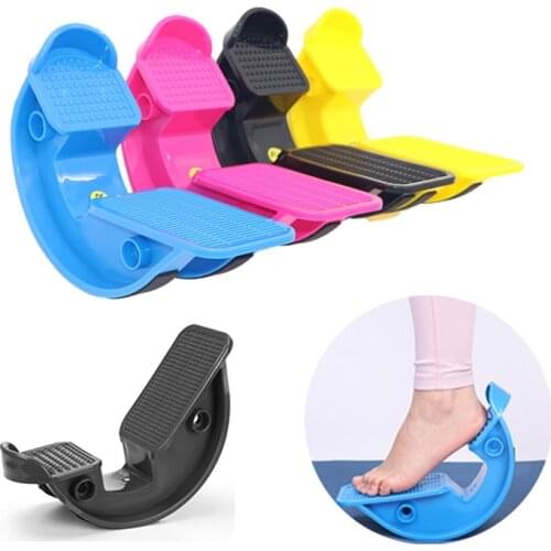 Foot Stretcher Rocker Ankle Plantar Muscle Calf Stretch Board Portable Sports Massage Rehabilitation Fitness Equipment