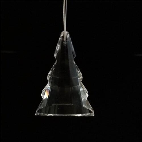 Clear 63mm 10pcs/lot Crystal Chandelier Prism Shape Of A Cloud Tree For Wedding Decoration Free Shipping