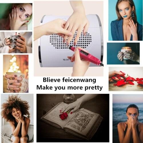 Five in One Multi-purpose Electronic Nail-beauty Manicure Machine Set nail dust collector Nail lamp, polisher