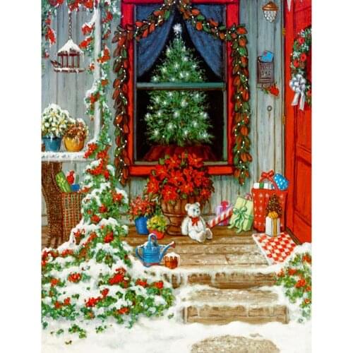 Christmas Diamond Painting Full Square/Round Childrens Gifts Diamond Embroidery Cross Stitch Kit Rhinestone Home Decoratiions