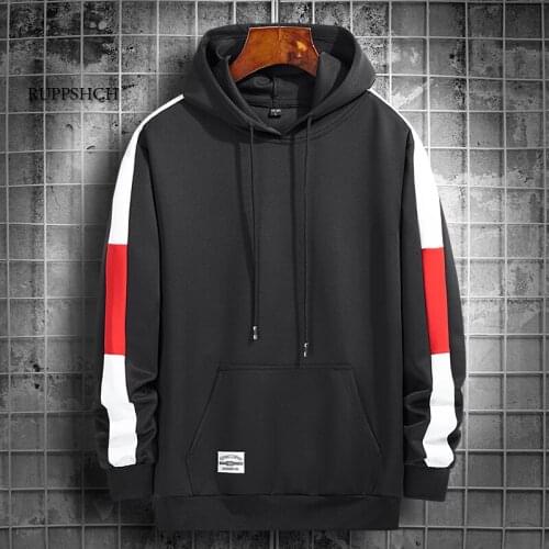 Mens Oversized Hoodie Hip Hop Harajuku Anime Hoodie Oversize for Men Black Man Hoody Men Sweatshirt
