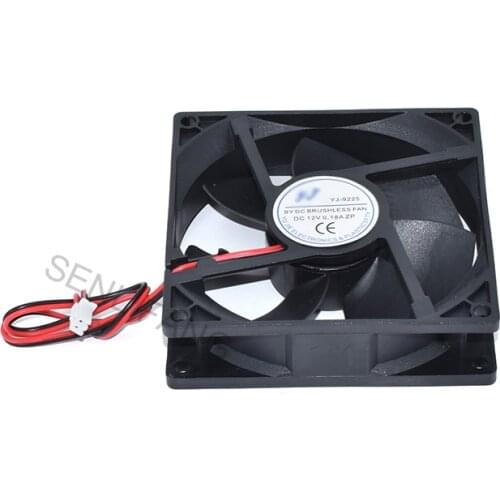 Genuine new for YJ-9225 DC12V 0.18A 9cm fan for refrigerator Well Tested