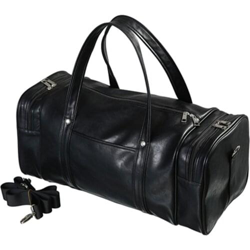 Waterproof PU Leather Travel Duffles Women Men Durable Casual Yuga Fitness Handbag Portable Weekend Storage Tote Bag XA553F