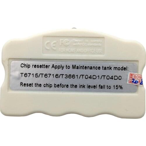 T04D0 Maintenance Tank Chip Resetter for Epson Premium ET-7700 ET-7750 L7188 L7160 Printer