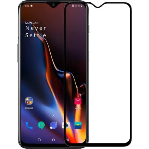 NILLKIN Screen Protector OnePlus 6T Glass XD CP+ MAX Full Coverage for One Plus 6T Tempered Glass Film