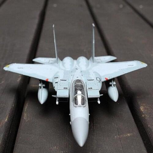 1/100 scale American US Navy Army Air force fighter attack military aircraft airplane model toy F-15 for display show collection