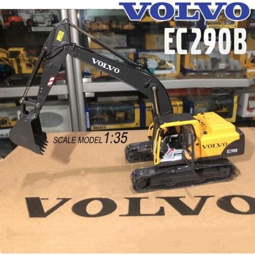 1/35 Scale Vol-vo EC290B Hydraulic Excavator Diecast Model Collection Toy Gift